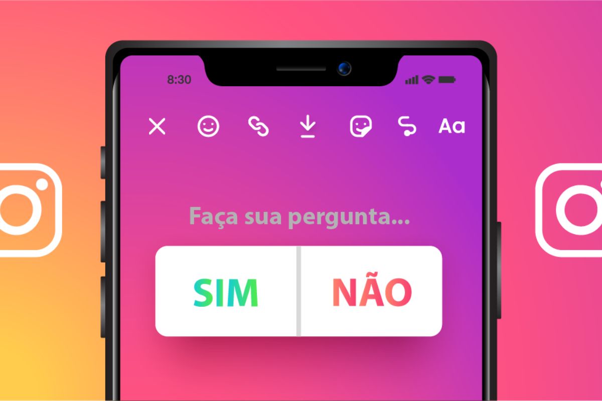 Enquetes para Instagram sobre Marketing Digital